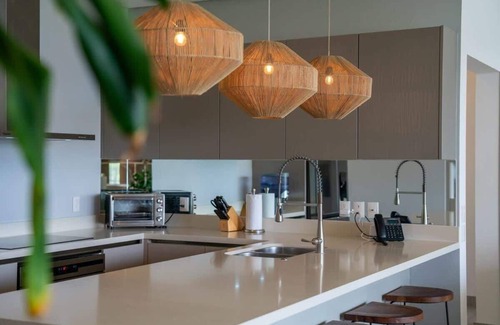 Playacar Apartment | 3BR Luxury Condo with Private Rooftop Pool & Gym