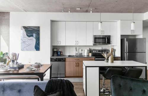 Five Points South Apartment | 3BR Oasis with Skyline Views 12th Floor