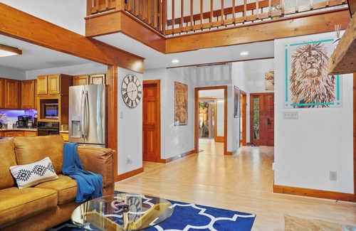 Fuquay-Varina House | 3BR Woodland Retreat - Sleeps 10 w/Sauna & Pool