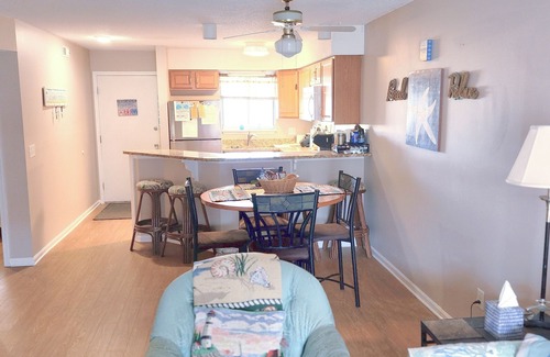 Wilmington Beach Condo | 3rd Floor 2BR OF Condo - Near Boardwalk; Daily chairs/umbrella rental in summer
