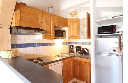 Aussois Apartment | 3rd floor, balcony, tv, ski locker, 40m², Aussois