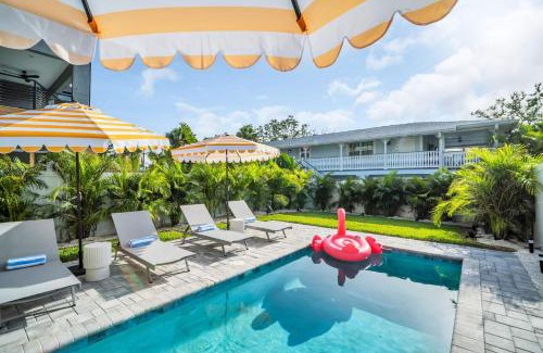 Indian Rocks Beach House | 4 Bed 3 Bath, Pool Table, Heated Pool, Walk2beach