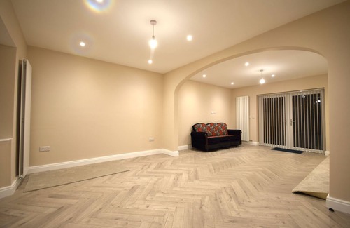 Old Trafford House | 4-Bed Home with Parking, Garden & Porch