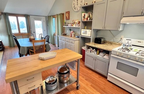 Sebago House | 4 bedroom 1 bath. Large Yard, Short walk to public beach.