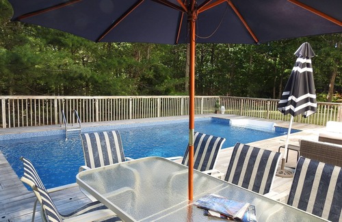 East Quogue House | 4 Bedroom, 2.5 Bath with Heated pool and outdoor shower