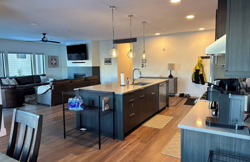 Powder Ridge Condo | 4 bedroom 3 bath with hot tub right on the mountain at Big Sky