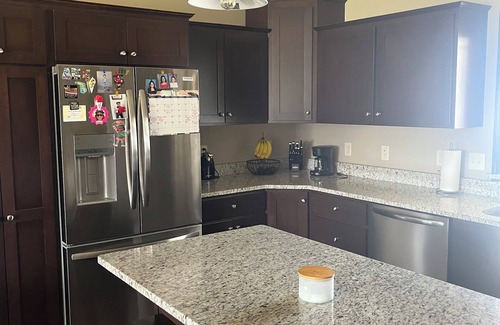 Neenah House | 4-bedroom house in peaceful Neenah with AC, WiFi. Perfect for EAA travelers.