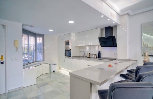 Urbanizacion Hacienda las Chapas House | 4 bedrooms, shared pool, games room & sea view.