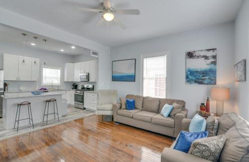 San Jacinto House | 4 Blocks to Beach Home with Patio in Galveston!
