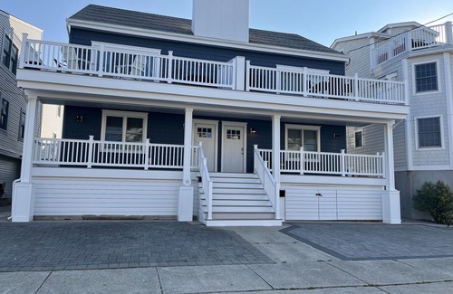 Sea Isle City House | 4 BR Beach Block Townhome with Roof Deck and Ocean Views