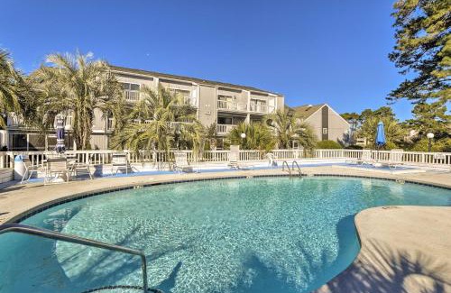 Little River Apartment | 4 Mi to Cherry Grove Beach Studio with Pool!