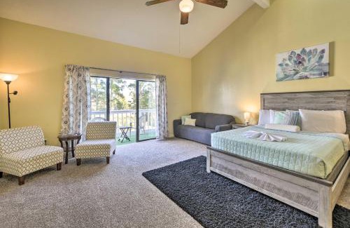 Little River Apartment | 4 Mi to Cherry Grove Beach Studio with Pool!
