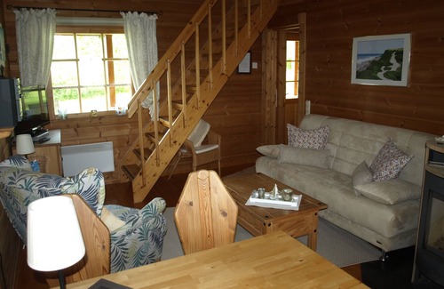 Stutebull House | 4 star log houses with sauna/fireplace near Schlei u. Baltic Sea near Kappeln