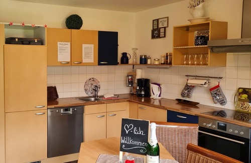 Volkach Apartment | 4 Sterne Ferienwohnung mit Terrasse im Zentrum Volkachs