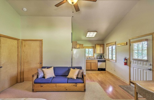 Trego Cabin | 40-Acre Trego Resort Cabin w/Lake & Trails!