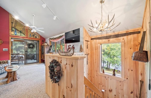 Chestertown House | 40 private acres of Lakefront Adirondack Paradise