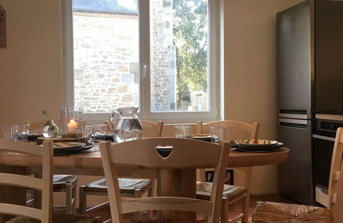 Rotheneuf-Le Pont House | 400 m from the beach, center of Rothéneuf, 9-bed house