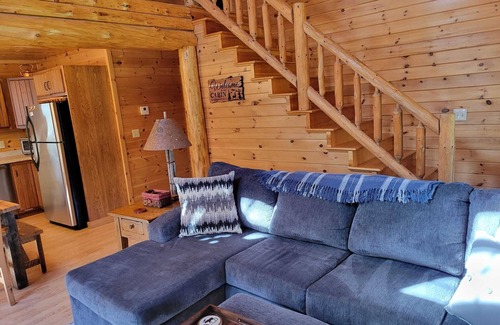 Twin Mountain Cabin | 40PL Log cabin - AC, in the White Mountains,