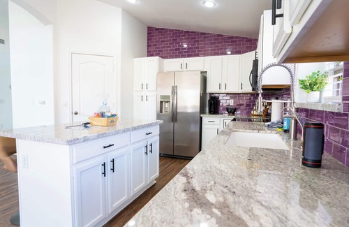Maricopa House | 4BR Golf Course Retreat with NEW Heated Pool, Located on the Duke!