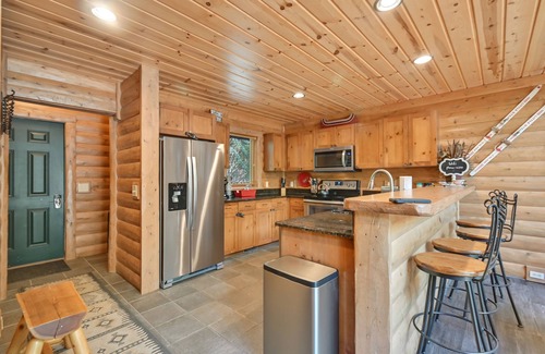 Boyne City Cabin | 4BR | Ski-In/Ski-Out | Private Hot Tub | Sleeps 12
