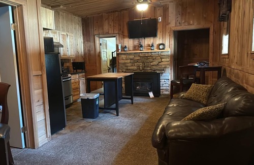 La Porte Cabin | 5-bedroom bed & breakfast in charming La Porte with AC, WiFi