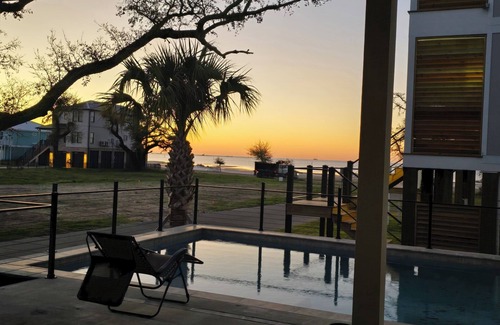 Gulfport House | 5-bedroom modern beach house with stunning Gulf views and a private pool