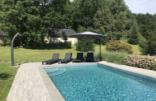 Veix House | 5 Bedroom secluded house with private heated pool