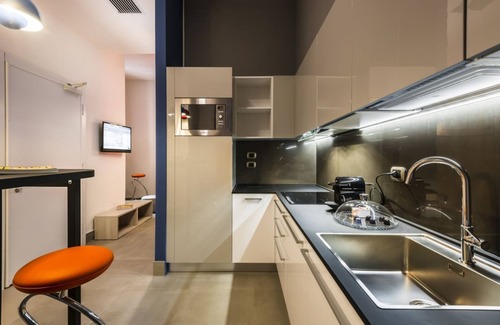 Historic Center Apartment | 5 - Bolidist Studio - Guizzo Footstool By Iosa Ghini