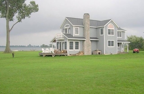 Cape Vincent House | 5 BR Water Front House on 700 Acre Nature Preserve on 1200 acre Private Island