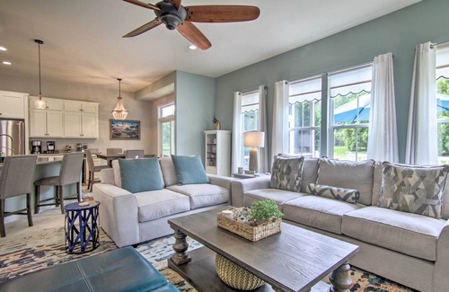 Ocean View House | 5 Mi to Bethany Beach: Chic Home w/Grill!