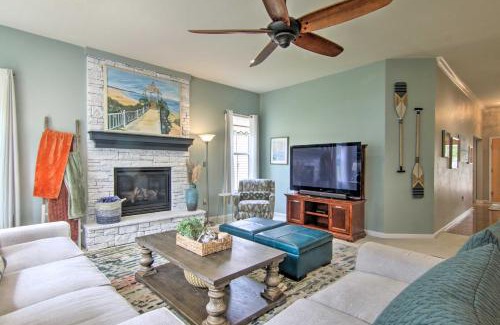 Ocean View House | 5 Mi to Bethany Beach Chic Home with Grill!