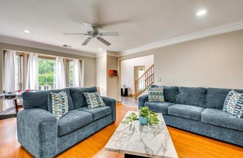 Acworth House | 5 Mi to Lake Acworth Georgia Gem with Private Patio