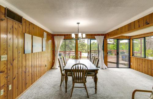 Oroville House | 5 Mi to Lake Oroville Huge Riverfront Home!