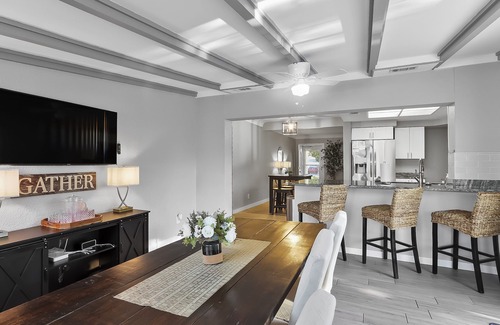 South Pinellas Community Council House | 5 Minutes From Madeira & Gulf Beaches! Family Sized Home with Heated Pool