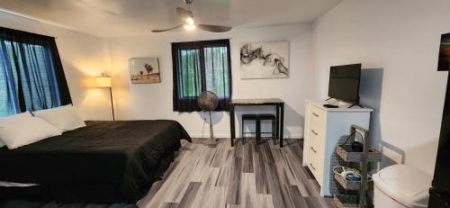 Orchidlands Estates Apartment | #5 New! Cozy Getaway Hot Spot Hilo Keaau Big Island of Hawaii Self CheckIn Studio Apt