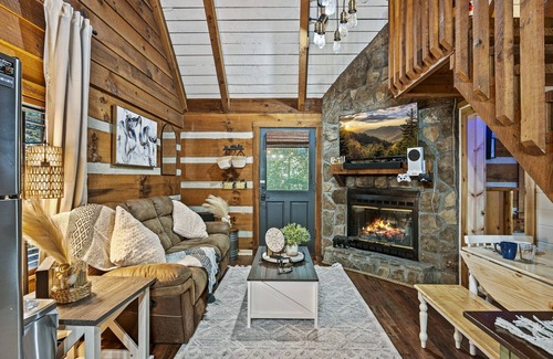 Townsend Cabin | 5% Snr/Mltry Discount! King Beds, Theater, Hot Tub, XBox, Fireplace