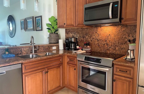 Cozumel Condo | 5 Stars-Landmark Resort Beachfront Luxury Condo1rstFloor-AC-WiFi-Balcony-Parking