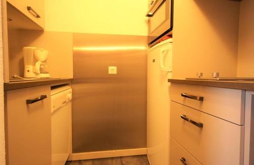 Bellentre Apartment | 50m from ski slopes, 6th floor, balcony, tv, ski locker, 35m², Montchavin La Plagne
