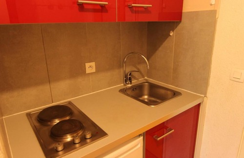 Val-Thorens Apartment | 50m from ski slopes, 1st floor, balcony, tv, ski locker, 23m², Val Thorens