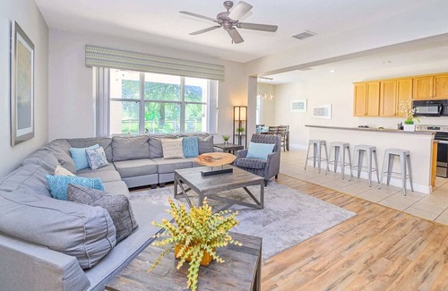 Legacy Park House | 5BR Home - Pool, Hot Tub, Games, and Near Disney!