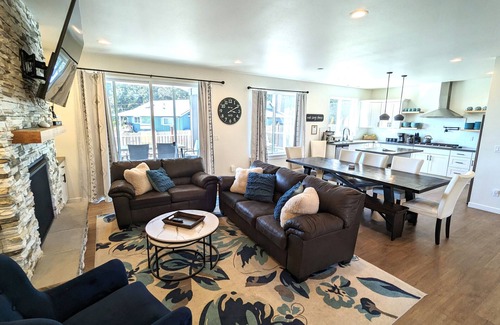 Camano Island House | 5BR vacation home on Camano Island w/Water Views/Hot Tub/BBQ/firepit/games