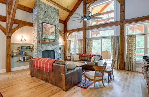 Glenville House | 6 Mi to Dtwn Cashiers Spacious Home with Deck