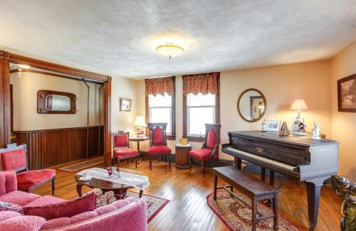 White Haven House | 6 Mi to Hickory Run Park Victorian Home with Porch
