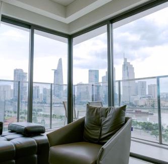 Thu Thiem Apartment | 6 star Celestial RiverVilla 4BR D1 180m Sky Panorama