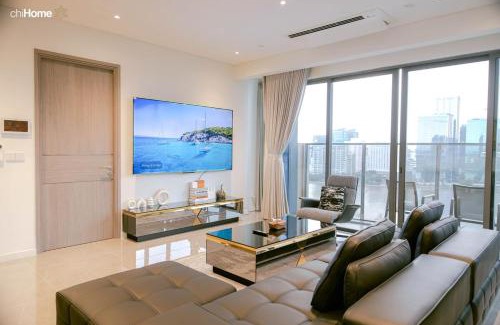 Thu Thiem Apartment | 6 Star SkyVilla 4Br 180m2 Riverfront D1 Panoramic