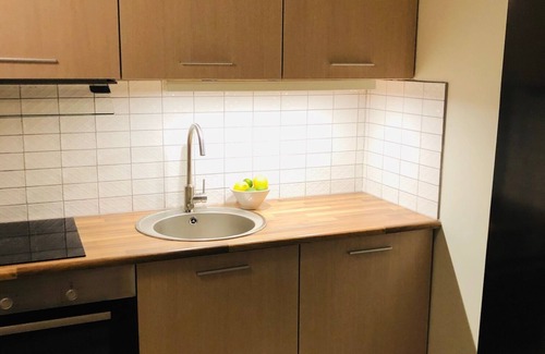 Nacka Municipality Apartment | 60 sq.m. apartment with your own patio and 5 min walk to a great beach