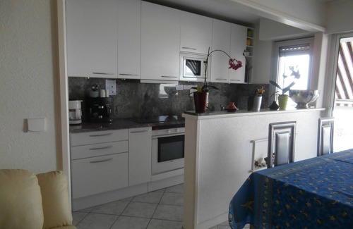 Pornichet Apartment | 65 m2 T3 seafront apartment; very bright, with terrace, 2bedrooms on the ground floor.
