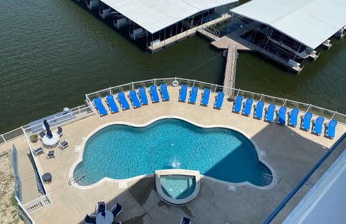 Lake Ozark Condo | 6th Floor Views! 2-Bedroom, 2-Bathroom. Beautiful Lakeside Pool!