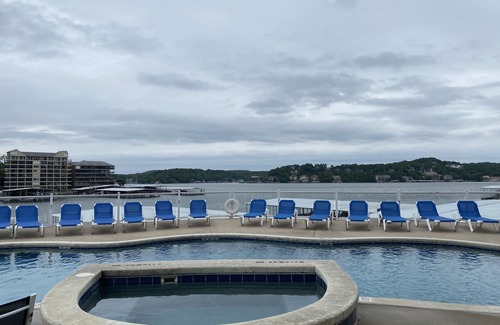 Lake Ozark Condo | 6th Floor Views! 2-Bedroom, 2-Bathroom. Beautiful Lakeside Pool!