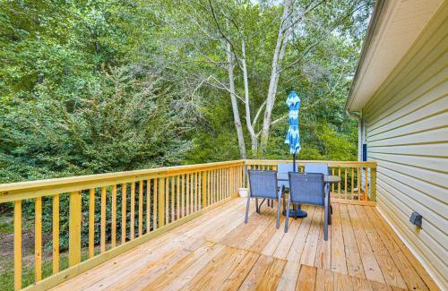 Covington House | 7 Mi to Dtwn Covington Bright Home with Deck and Yard